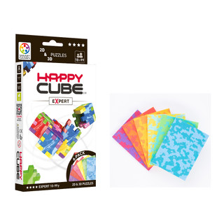 SMART GAMES 益智方塊-專家級（6入）｜立體邏輯遊戲組｜單人挑戰盒｜4713482020720