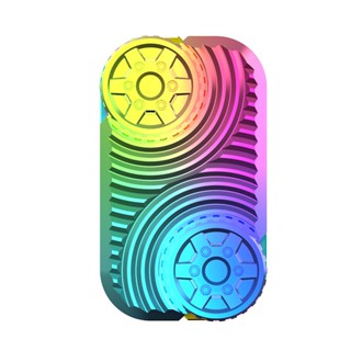 📢 臺灣現貨 | Kaeroi 滾滾無限位段落推牌 | EDC磁力指尖手指玩具 | 啪啪響幣 | 上班解壓舒壓神器小物