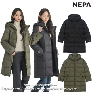 韓國【NEPA】COCO長版鴨羽絨外套 🔥IVE安兪眞代言，男女共穿款過季出清促銷!