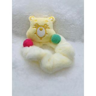 「Vu★Ma」Care Bears彩虹熊 絨毛髮圈 黃色 髮束