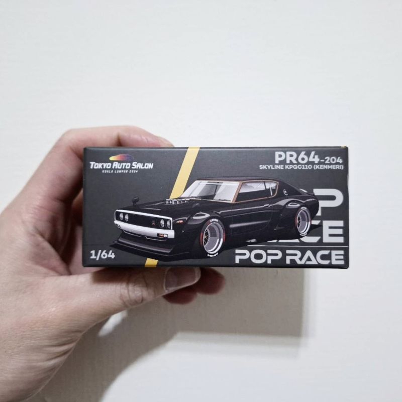 POP RACE 1/64 KPGC110 Kenmeri 東京改裝車展限定【吉隆坡站】