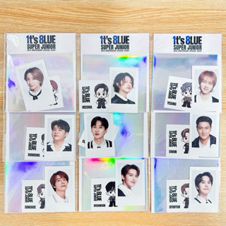 ✨Super Junior✨18週年見面會 週邊 手燈裝飾貼紙組+拍立得小卡組