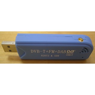 有現貨 DVB-T SDR 數位電視棒 RTL2832U R820T2 DMR ADS-B附贈安裝設定教學步驟