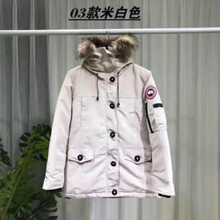 新款上架 加拿大鵝CanadaGoose鵝牌羽絨服 情侶款冬季保暖風衣外套