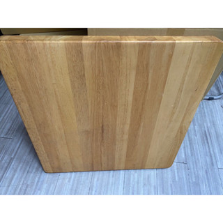全新栓木實木拼接桌板尺寸60*60公分
