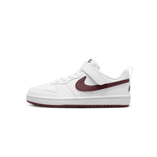 NIKE COURT BOROUGH LOW RECRAFT 中童 兒童 休閒鞋 運動鞋 白咖-DV5457112