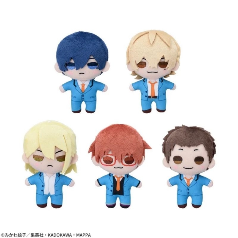 日版 失憶投捕 MAPPA 集英社 景品 豆豆眼 玩偶 娃娃 要圭 清峰葉流火 山田太郎 藤堂葵 千早瞬平 棒球 努努