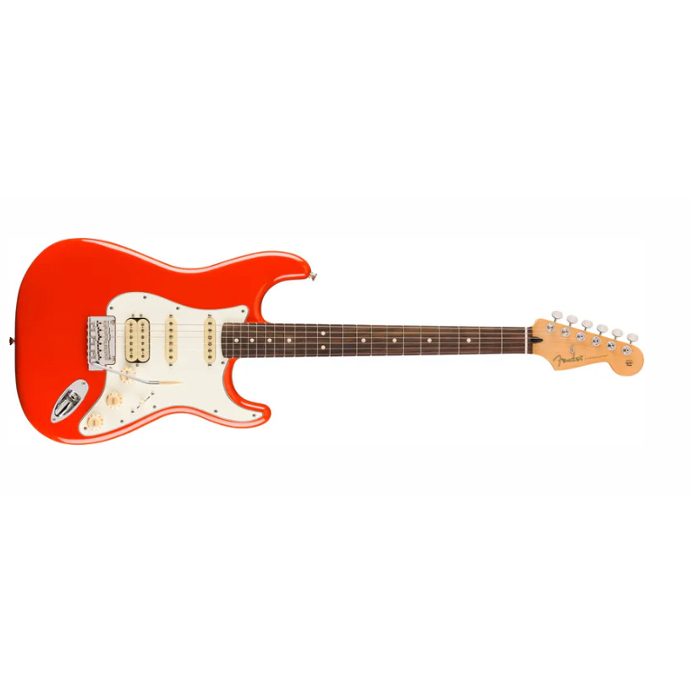 Fender Mexico 電吉他 Player II Stratocaster HSS RW 玫瑰木指板 紅色