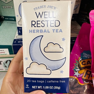 【Star代購】美國 Trader Joe's Well Rested 舒眠草本茶 無咖啡因 30gx20包裝