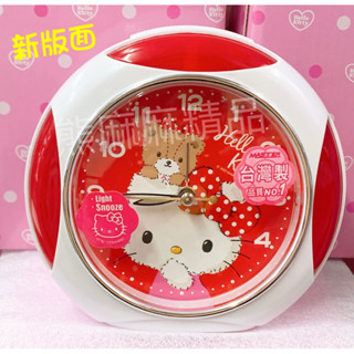 🐻熊麻麻精品🐻🔥現貨🔥臺灣製造HELLO KITTY音樂和弦音樂 鬧鐘 貪睡鬧鐘 靜音貪睡鬧鐘 時鐘 JM-4960KT