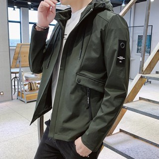加大碼L-7XL 【臺灣發貨】防風防潑水騎士外套 連帽防風外套 大尺碼 連帽夾克 工裝外套 騎車外套 男生外套
