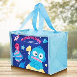 SANRIO 三麗鷗 方型保冷提袋(漢頓星球)1入 保溫 保冷 便當袋 手提袋 拉鍊開口【小三美日】DS023335