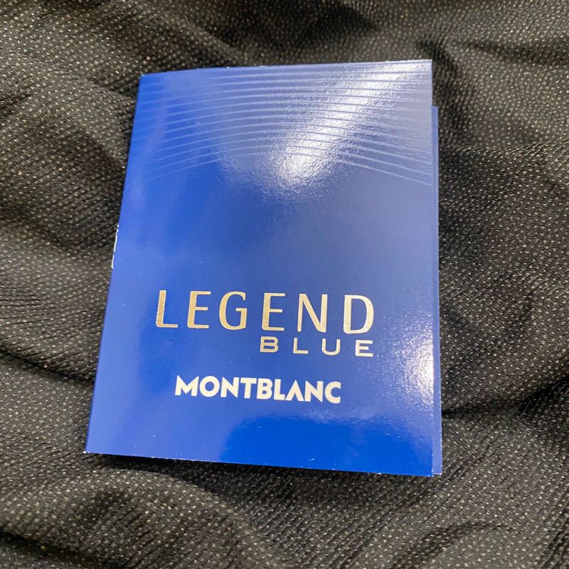 2024新品Montblanc Legend Blue萬寶龍傳奇紳藍淡香精 EDP 1.2ml