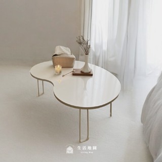 【生活地圖】正韓純白折疊桌 豌豆桌 懶人桌 和室桌 收納桌 折疊小桌 小茶几 折疊桌子 矮桌 小桌子 折疊矮桌