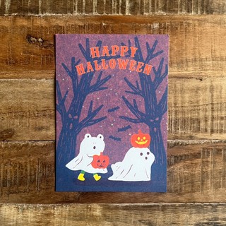 萬聖節/小呱小蝸愛搗蛋/trick or treat/明信片