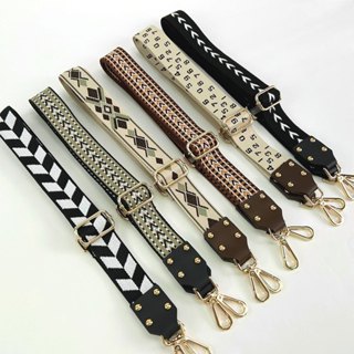 【臺灣喜佳】背帶/皮件+織帶/縫紉配件/經典側背帶/38mm織帶+口型環(6色+仿金)