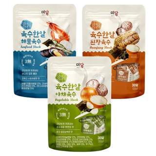 《番薯先生》韓國 片裝高湯塊湯底 海鮮風味 大醬風味 蔬菜風味 高湯錠 湯塊 高湯