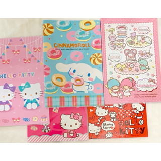 Sanrio三麗鷗 Hello Kitty/雙子星/大耳狗 彩色內頁日記本/筆記本