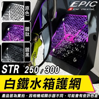EPIC STR 水箱網 水箱護網 水箱護蓋 水箱 護罩 保護網 防護網 白鐵 適用 STR 250 300 宏佳騰
