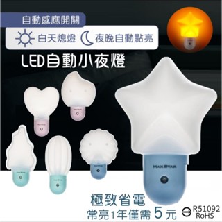 💖檢驗合格💖超省電 LED自動感應小夜燈 多款任選 立體造型小夜燈 夜燈 造型小夜燈 小夜燈