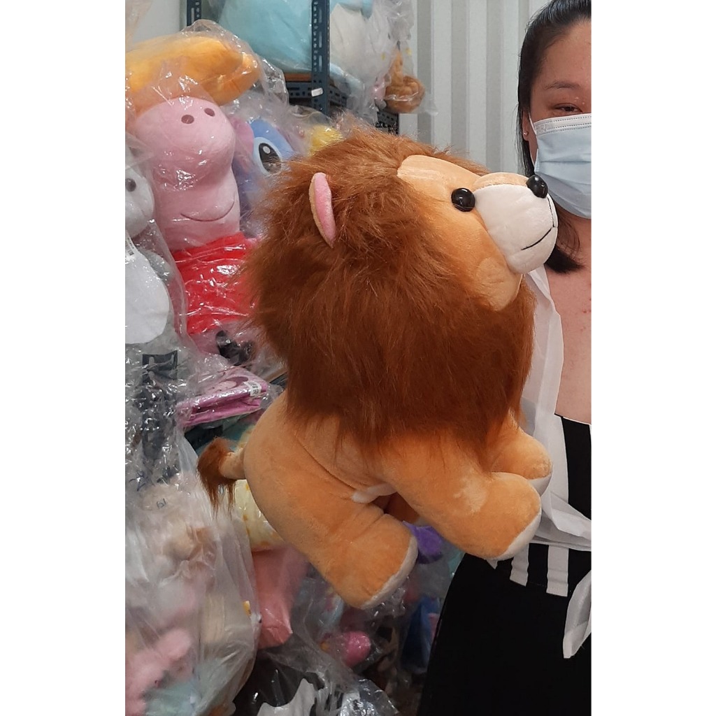 獅子娃娃~動物玩偶~獅子娃娃 獅子玩偶 可愛小獅 ~獅子玩偶~Q版獅子 生日禮物