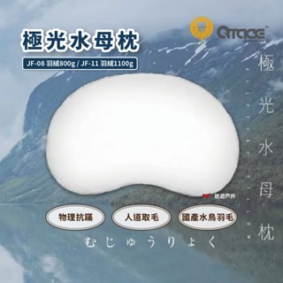 【Qtace】極光水母枕(低\高) 高包覆不塌陷 頭部支撐 貼合肩頸 高透氣 居家旅行 物理抗蟎 露營 悠遊戶外