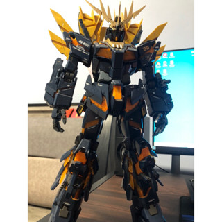 大班 PG 報喪女妖 1/60 獨角獸鋼彈 二號機 可變形 毀滅模式（已組無盒）