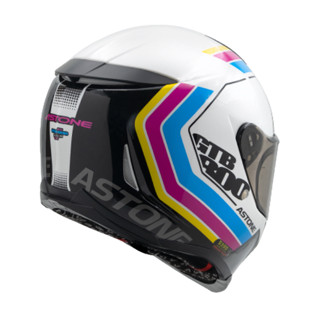 ASTONE GTB800 安全帽 AO35 白藍 輕量化 全罩 內墨片 GTB800《淘帽屋》