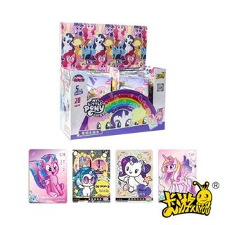 代理版 卡遊KAYOU 彩虹小馬友誼永恆卡彩虹包第2彈 一中盒20包入 原封出貨 東海模型