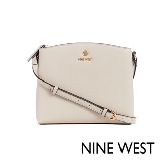 【NINE WEST】SIERA經典斜揹包/側揹包-奶霜白(540970)