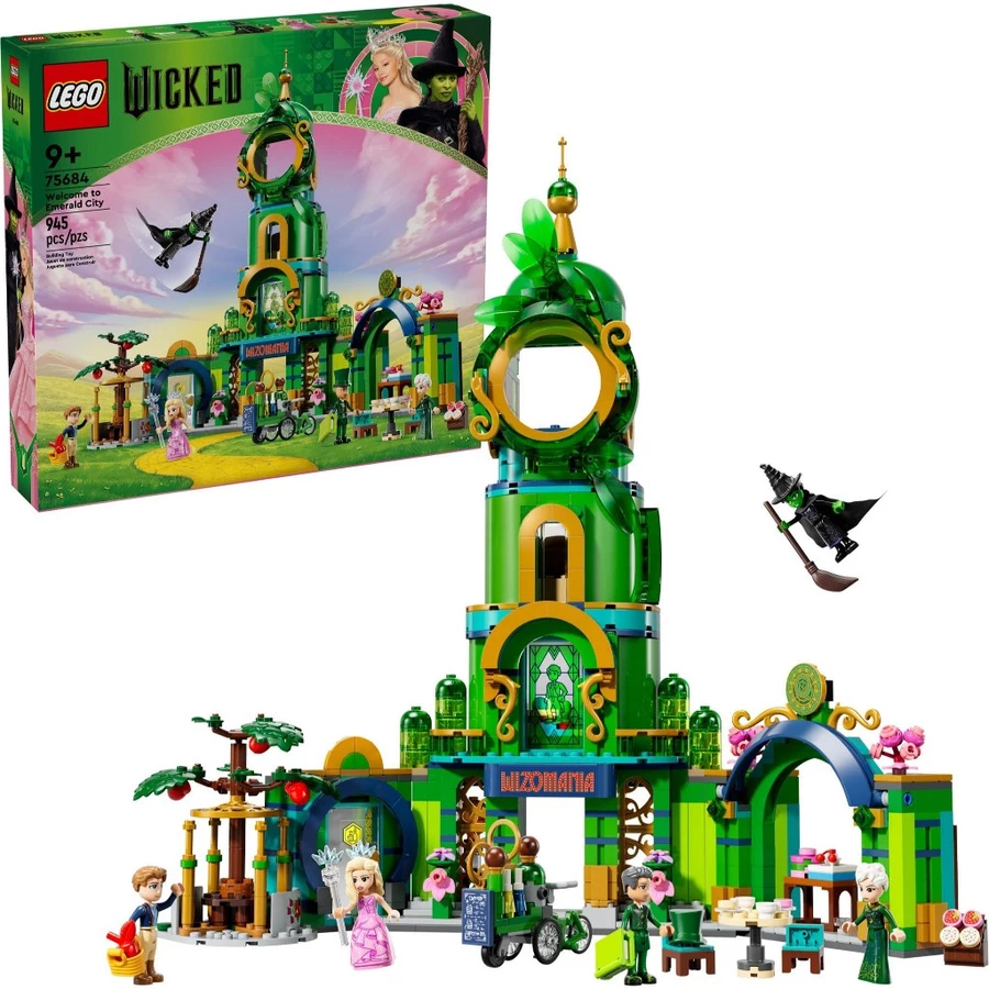 樂高積木 LEGO 75684 歡迎光臨翡翠城 魔法壞女巫系列【台中宏富玩具】