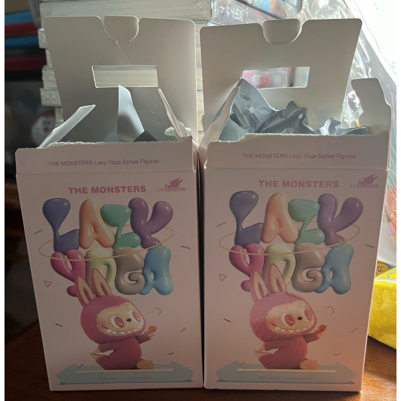 現貨 泡泡瑪特 Labubu 拉布布 lazy yoga 懶人 瑜珈 小鳥式 瞌睡式 懶人瑜珈