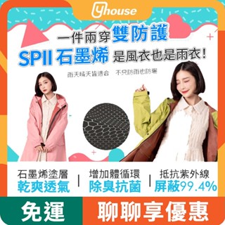 【Yhouse】SPII 石墨烯風雨衣-共7色-2301