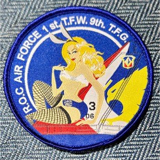 RBF絕版 ROCAF 1ST 9TH PATCH 臂章 ARM-1TFW9TFG