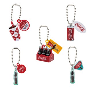 【日本 萬代 BANDAI 】 1910～70 年代 coca cola 可口可樂 吊飾 扭蛋 玩具 可樂吊飾 飲料