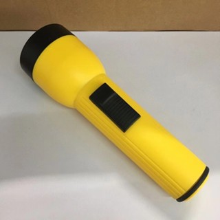 💕臺北💕光明好用光綫強老式手電筒裝1號電池停電應急照明學生老人夜起家用耐用戶外野營 樂樂開