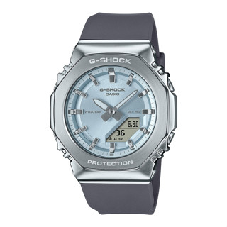 【CASIO】G-SHOCK 女版農家橡樹 金屬錶殼 氣質藍 GM-S2110-2A 臺灣卡西歐公司貨 保固一年