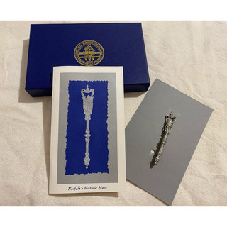 日本買回 Norfolk’s Historic Mace 別針 no.93-7