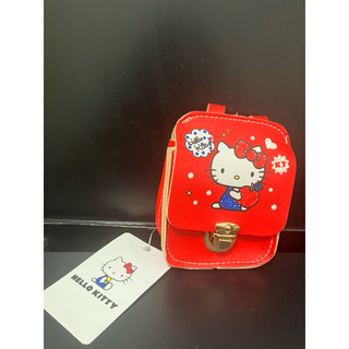 Hello kitty日式背包零錢包 紅色 台灣正版現貨