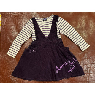 [二手］正品 ANNA SUI mini 連身裙 120