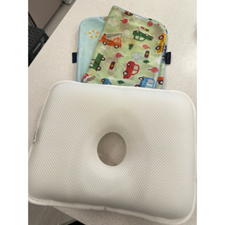 GIO透氣枕套M號護頭型枕頭 防蟎枕頭 水洗枕頭 嬰兒枕頭 幼兒枕頭