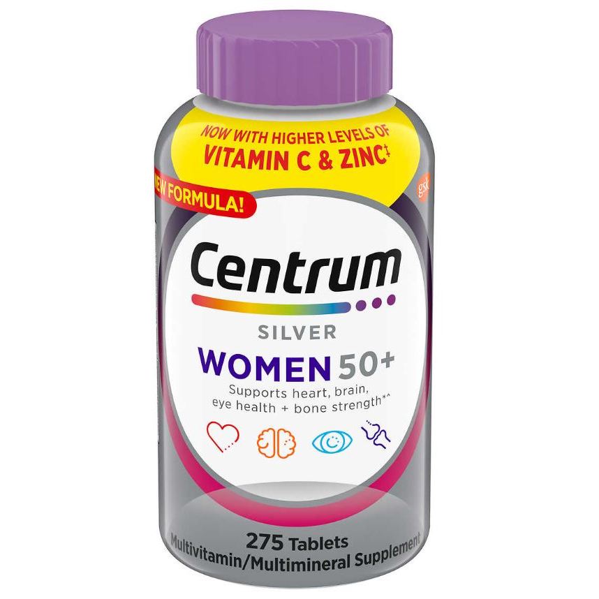 ＜＜預售＞5/26到貨＞美國好市多 Centrum 女性綜合維他命50+，50歲以上275錠，善存/女善/女性善存