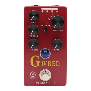 Mosky GIV RED Preamp Overdrive 電吉他 破音 效果器 REVV G4