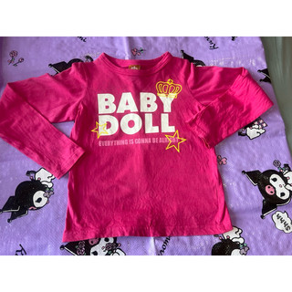 Babydoll 女童130長袖上衣（二手）