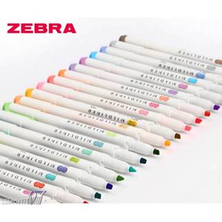 #雙重送# 斑馬 ZEBRA WKT7 MILDLINER 35色日本柔色系雙頭螢光筆 淡色系雙頭螢光筆 螢光記號筆