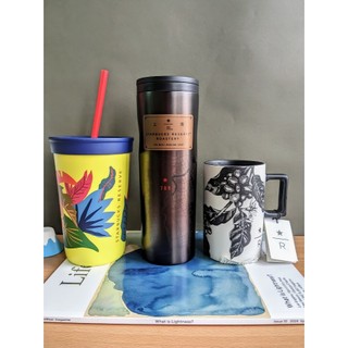 💙Starbucks星巴克 R 匠典藏不鏽鋼瓶 •蘇門達臘虎馬克杯•咖啡樹馬克杯•上海Reserve甄選店烘培工坊保溫杯