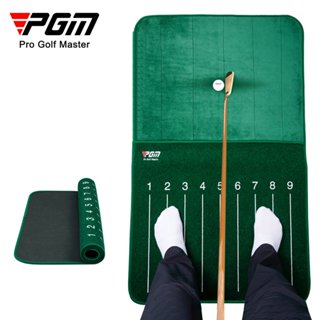 PGM高爾夫切桿檢測練習墊顯示擊球軌跡天鵝絨室內訓練器golf球墊揮桿練習棒姿勢糾正器