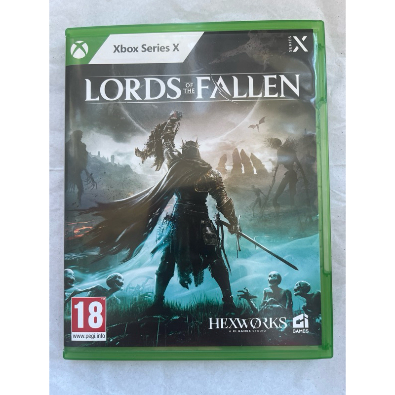 XBOX ONE series x 墮落之王 2 中文字幕 二手
