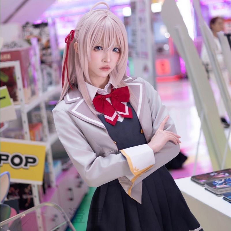 【澄屋】艾莉同學 cos服 假髮 艾莉 周防有希 cosplay 服裝 萬聖節裝扮 萬聖節cos cos服裝 艾利同學