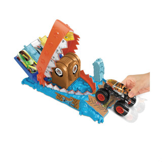 玩具研究中心 現貨 美泰兒 MATTEL 風火輪 大腳車Challenge競技場系列遊戲組